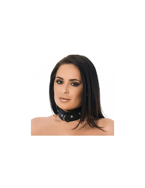 Collar Cuero con Anilla Grande