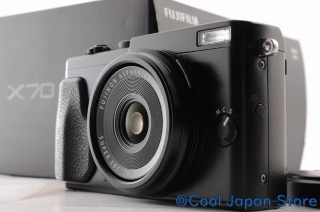 [MINT+ in Box] Fuji film Fujifilm X70 16.3MP Compact Digital Camera Black C528
