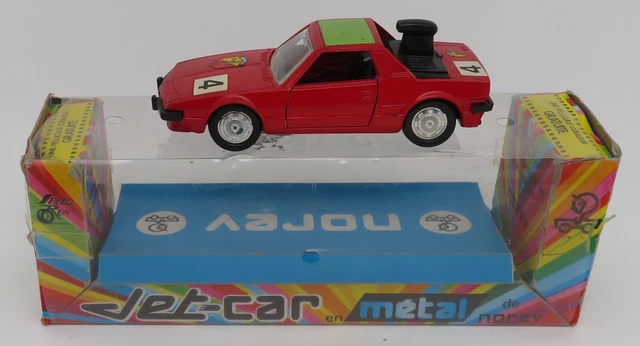 NOREV Jet Car Metall Fiat X1/9 Rallye Abarth Coupé 1975 #4