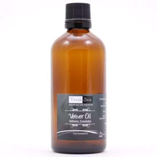 100ml Vetiver Pure Essential Oil