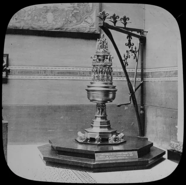 Magic Lantern Slide KENSINGTON ART MUSEUM NO8 C1888 PHOTO V&A VICTORIA & ALBERT
