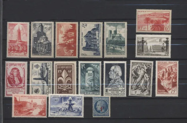 FRANCE 1946 COMPLETE and 1947 (missing n° 780-781-784 and 785) NEW ...