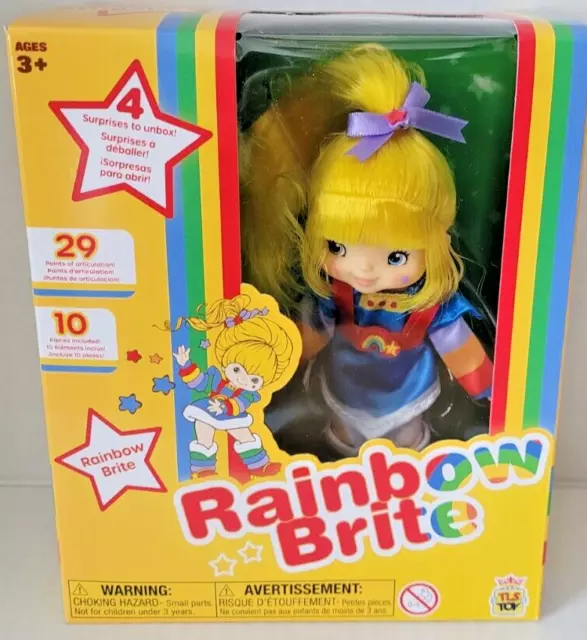 Rainbow Brite 5.5 Inch Fashion Doll 4 Surprises to Unbox IN HAND