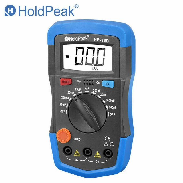 DIGITAL MULTIMETER CAPACITANCE 200pF20mF Meter Capacitor Tester