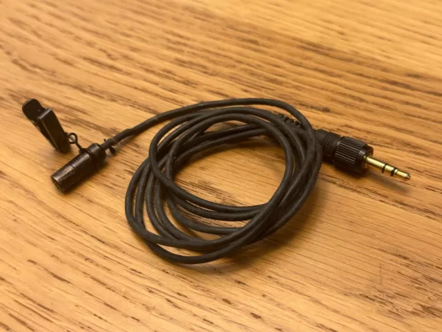 Genuine Sony lavalier microphone for Sony wireless microphones