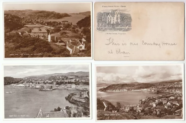 20 Oban Argyll Scotland Scottish Old Postcards All Cards Shown (C7)