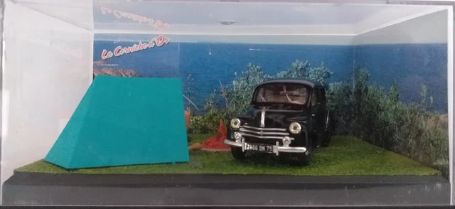 VOLKSWAGEN COMBI T2 Avec Caravane 1:43 IXO Camping Car Miniature