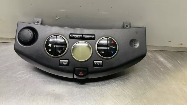 2008 Nissan Micra K12 Convertible A.C / Heater Control Switch Panel 27500BC47A.