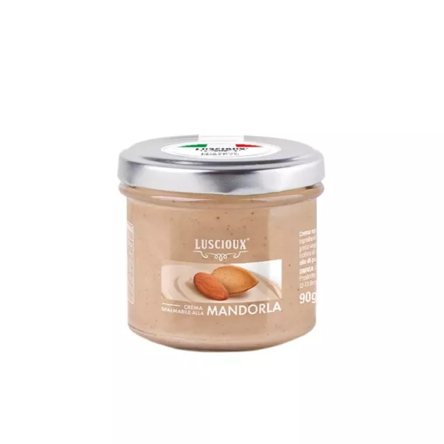 Crema  spalmabile alla Mandorla di Sicilia con il 45% di Mandorle