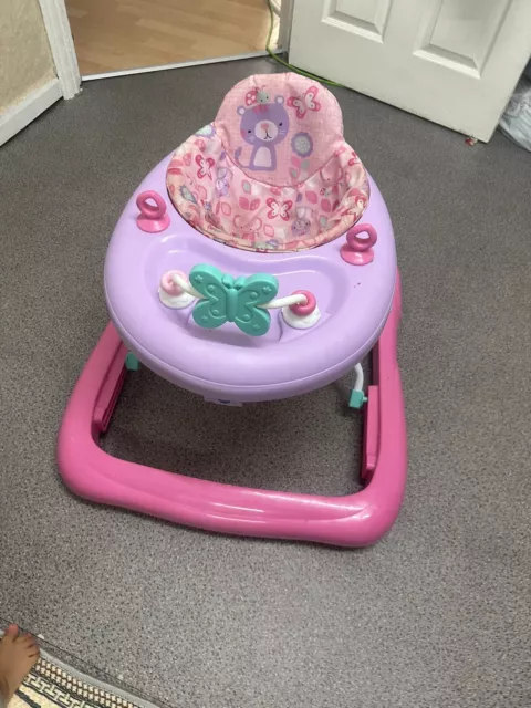 Graco pink baby walker on sale