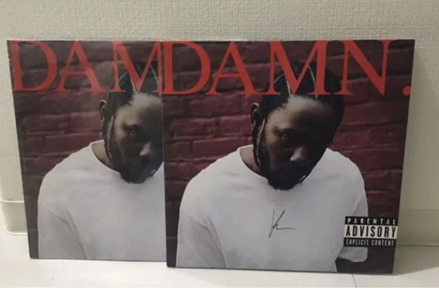 Kendrick Lamar Signed Vinyl w/Shirt Rare