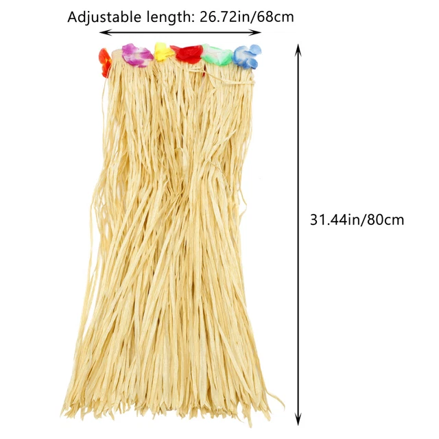Festival Party Performance Hula Jirt Party Costume Decor Hawaii Party Hula Jupe 3