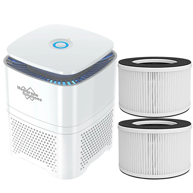 Home Air Purifier Room Freshener Carbon HEPA Filter Pollen Odour PM2.5 Cleaner