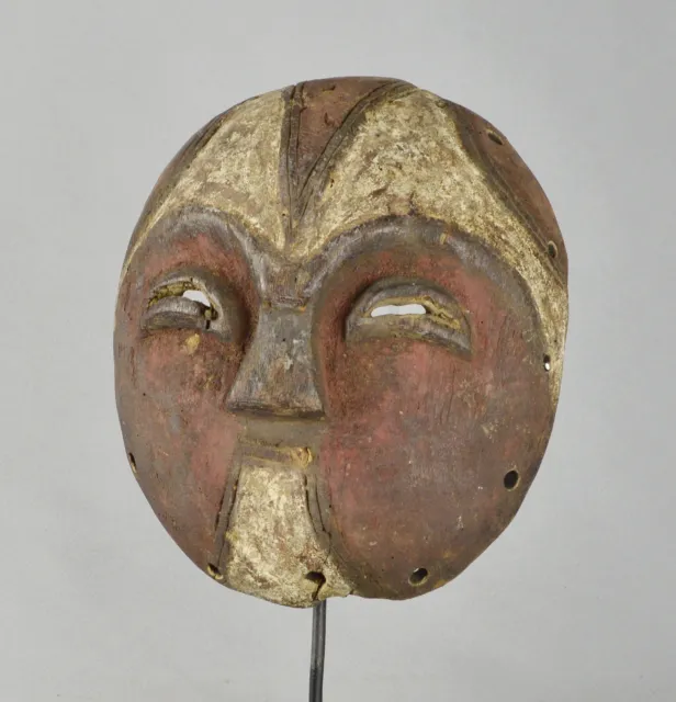 Rare YELA MBOLE BAMBOLE Lilwa Mask Congo Rdc Zaire Kongo African Tribal Art 1367 2
