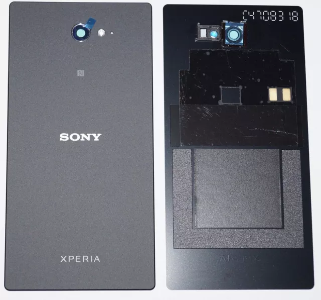 Original Sony xperia M2 Aqua D2403 Couvercle Batterie de la NFC Noir