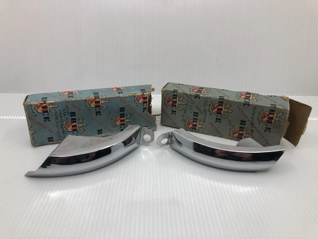 1952 Buick Outer Grille Bar - Left and Right Pair - NOS