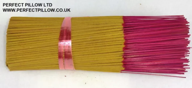 500 Incense Sticks 10" British Made ,Select From  30 Fragrances,Why Buy Imports