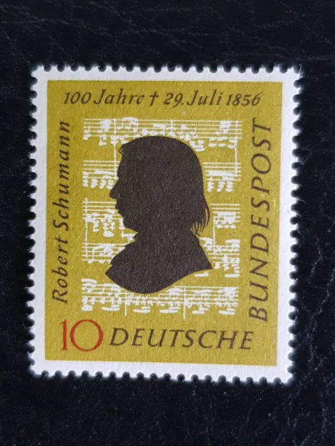 Bund MiNr 234, postfrisch, 100. Todestag Robert Schumann, JG 1956