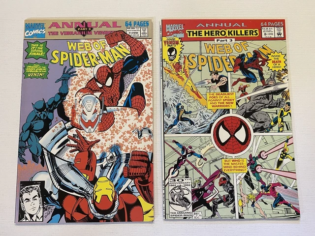 Web of Spider-Man Annual #7-8 — Published by Marvel Comics, 1991