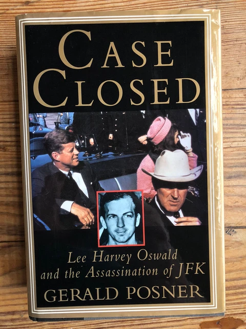 Case Closed : The Assassination of JFK by Gerald Posner 1st Ed. Signed 1993
