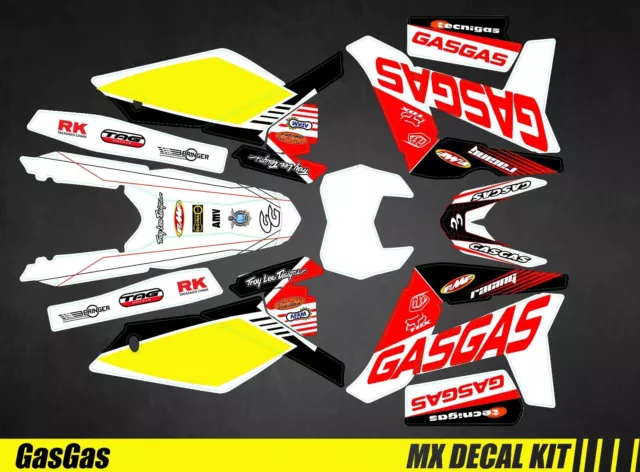 Kit Déco Moto pour / Mx Decal Kit for Gas Gas EC - Racing