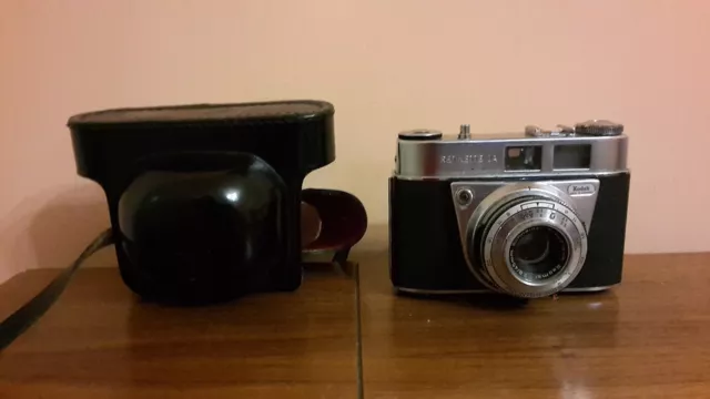 Macchina Fotografica Kodak Retinette IA con Custodia Vintage