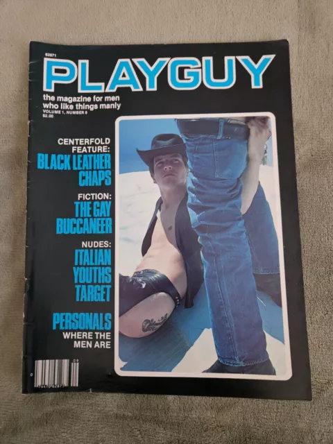 PLAYGUY V1/#9 1978 Gay GREG ROMANO Target DAK Steve Sartori CHUCK SAMSON Colt