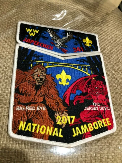 Oa Japeechen Lodge 341 2017 National Jamboree Jersey Shore Two Piece Set