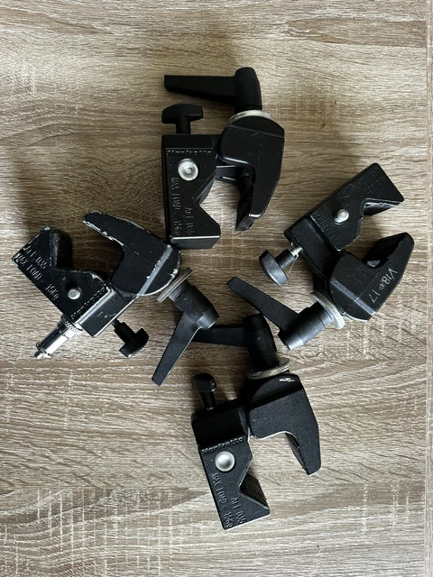 4x Manfrotto Superclamp 035 - sin precio base