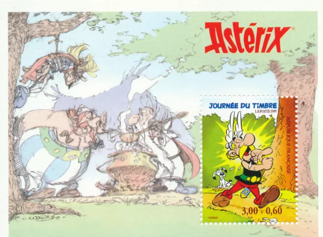 DAM -Timbre de France Bloc N° 22 NEUF LUXE ** Astérix Journée du Timbre 1999