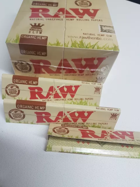 raw rizla organic kingsize slim rolling papers bulk wholesale