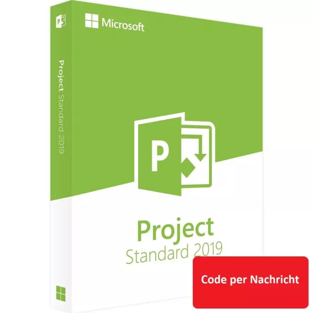 Microsoft Project 2019 Standard Key ✅ Code Sofort per Nachricht