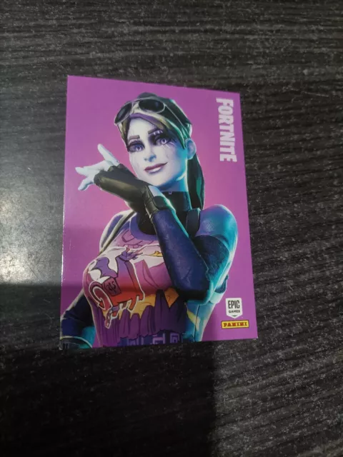 Carte panini FORTNITE / série 1 / Trading card #166 DARK BOMBER Rare