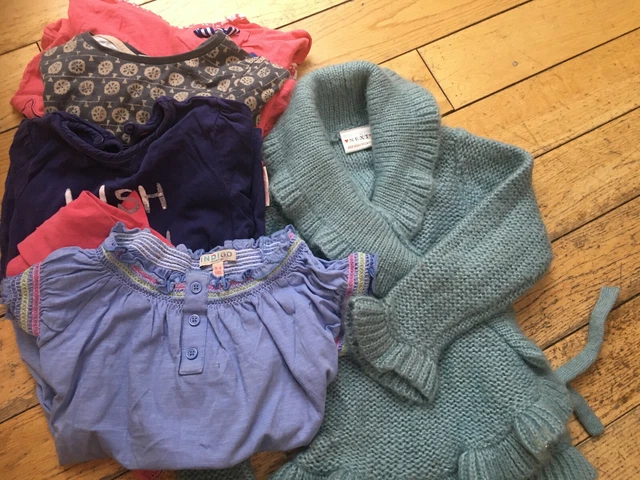 GIRLS BUNDLE CLOTHING Size Aged 3 4 Tops Cardigan Leggings NEXT M&S Mothercare 5 8