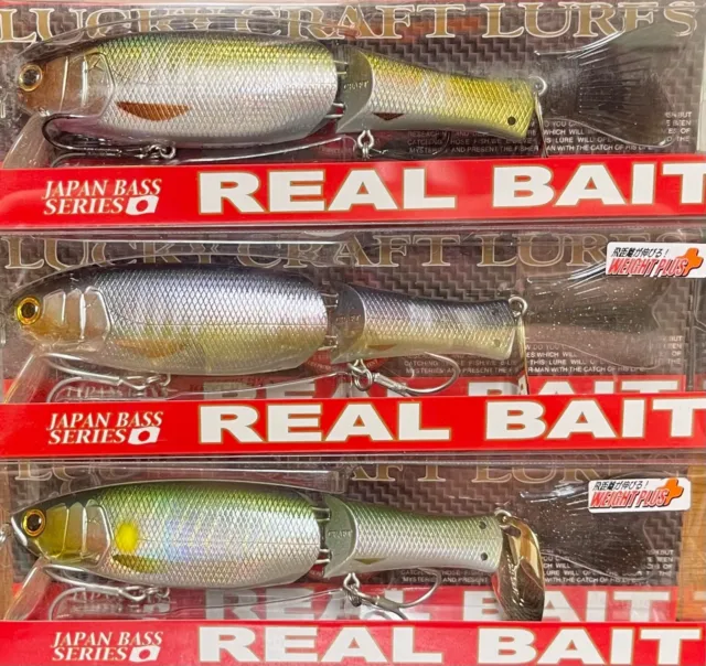 LUCKY CRAFT REAL BAIT 128 F SWIMBAIT 5” 1 oz JAPAN BASS FISHING LURE -Pick Color