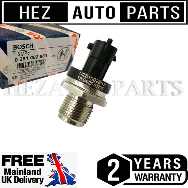 FUEL RAIL PRESSURE SENSOR for HYUNDAI KIA 1.5 1.6 1.7 2.0 2.5 CRDi