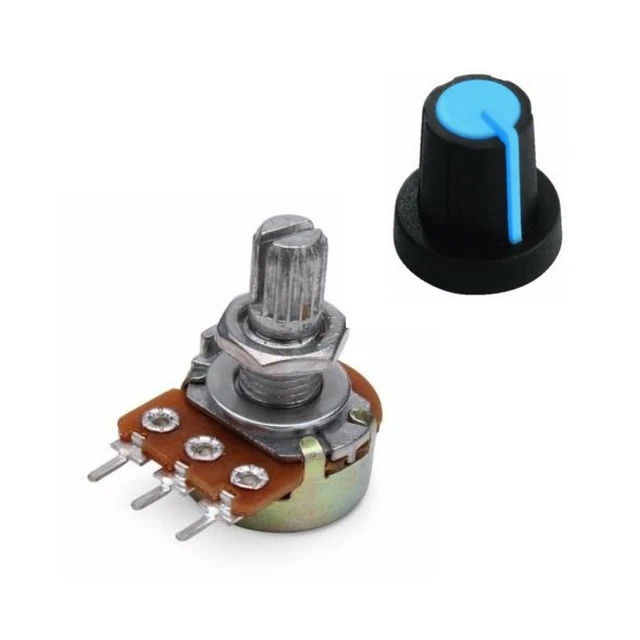 Potentiomètre Linéaire B50K 50k OHM - 1 Unité, Sans Marque, Neuf Dans Son Emballage