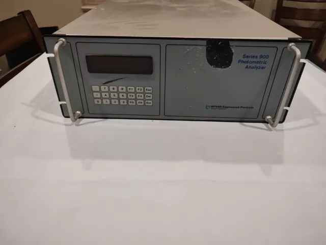 Bovar Engineered products Model 922 NOx O2 Analyzer