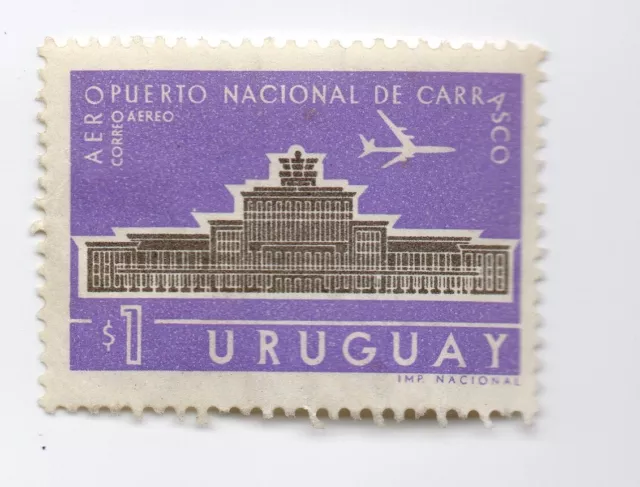 Timbre URUGUAY - 1961 - Poste Aérienne - Timbre neuf - TBE