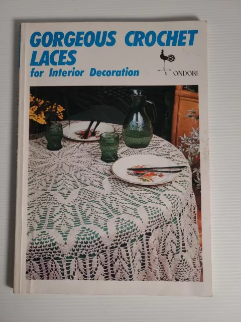 Gorgeous Crochet Laces for Interior Decoration Paperback Book Ondori