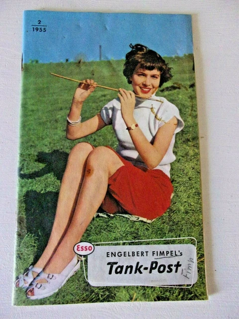 Heft - Esso - Tankpost - 1955  - Heft  Automobil - TANKSTELLE