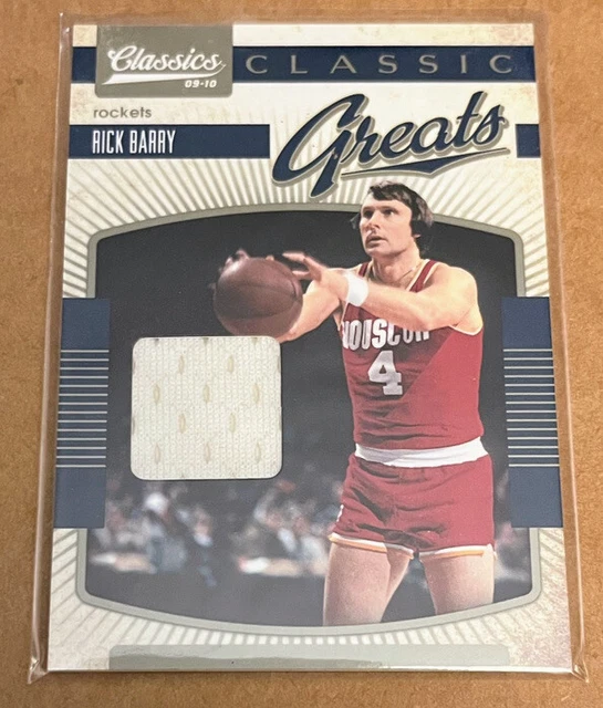 Rick Barry Jersey Card /99 Panini Classics 2009-10 | Hall of Fame NBA Player