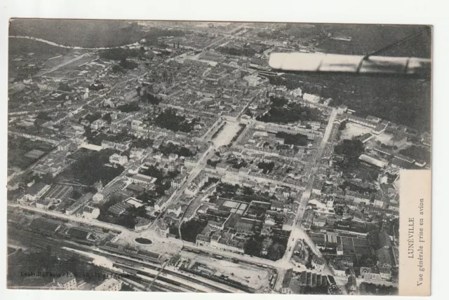 LUNEVILLE - Meurthe et Moselle - CPA 54 - vue generale prise en avion