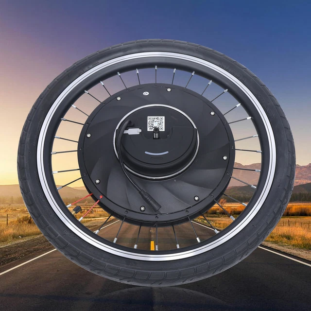 20& INCH ELECTRIC EBike Front Wheel Bicycle Motor Tire Conversion Kit