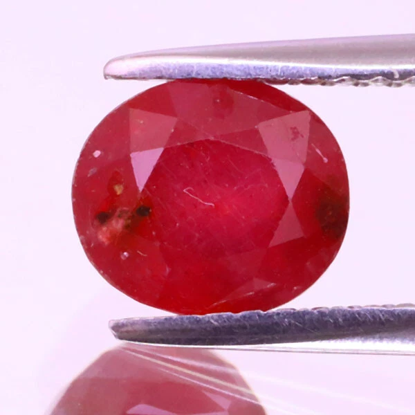 Rubis Birman Rouge Sang 5,20 Ct Rond - Certifié AGL | Pierre Précieuse Naturelle Non Traitée