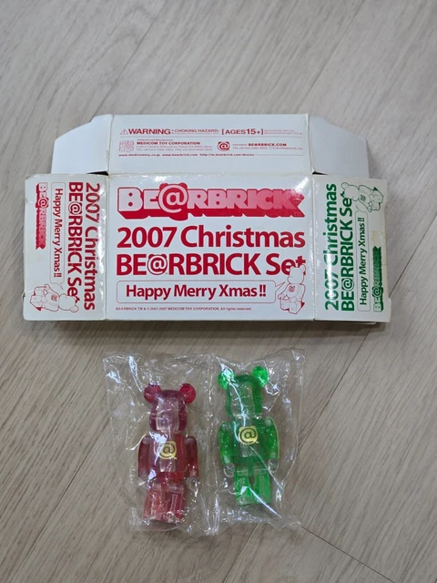 Bearbrick 100% Merry Christmas 2008 – Medicom Toy (occasion)