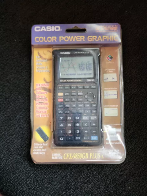 Calculadora científica gráfica a color Casio CFX-9850GB Plus - L