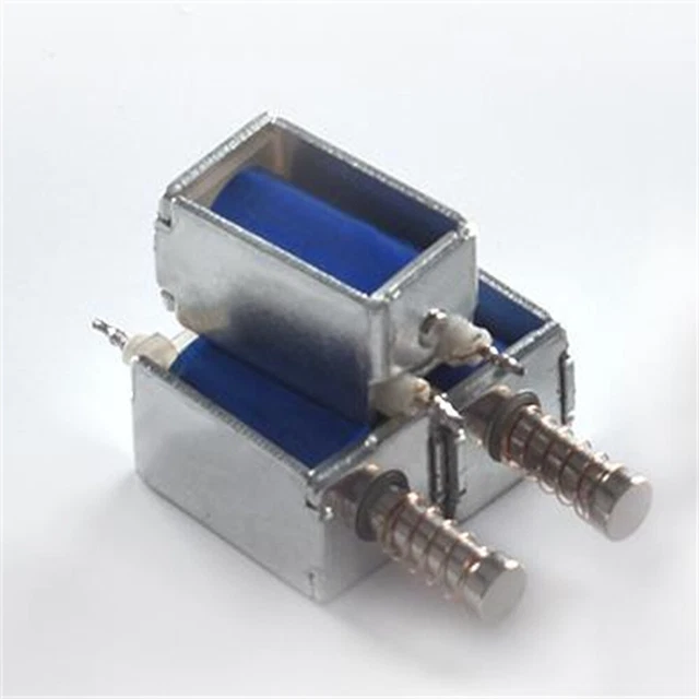 3 Pieces Mini Linear Motion Solenoid Valves – Small Push/Pull Type (endlessparts C21)