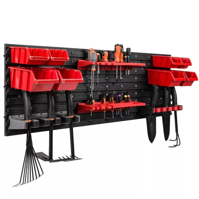 Panneau pour suspendre les outils 115 x 39 cm  pour gros appareils av 8 Boîte