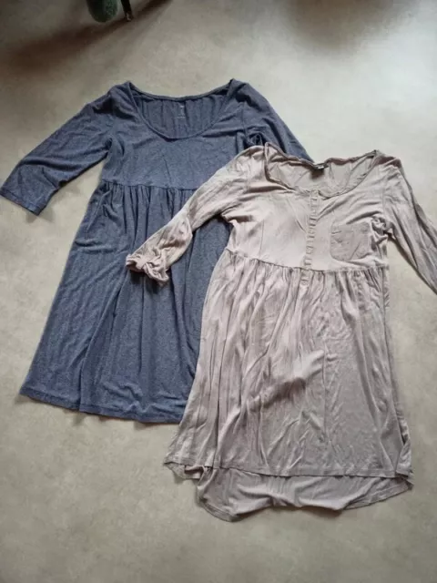 Lot de 2 robes ou tuniques, Manches 3/4,  H&M 38